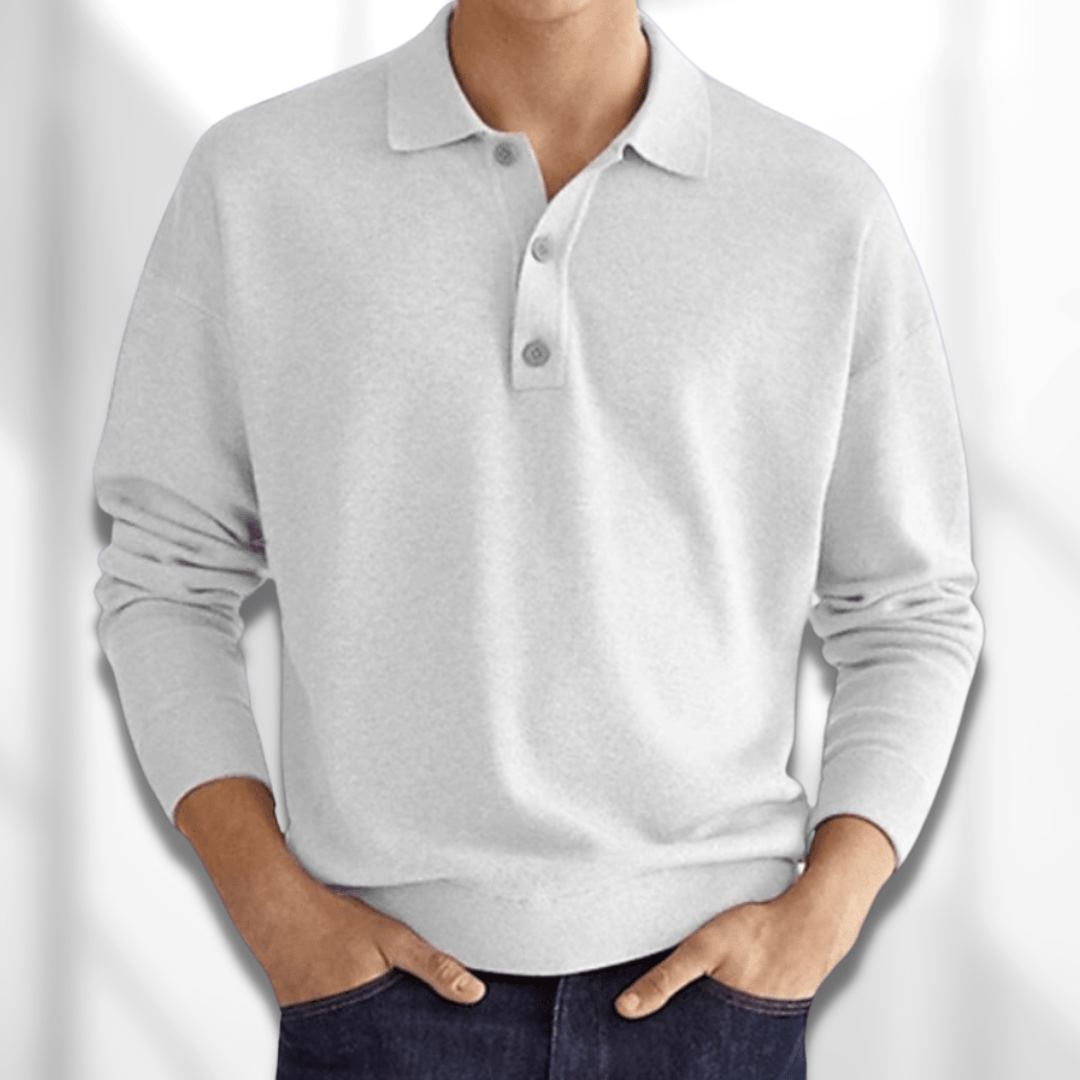 Evan - Versatile Button Up Men's Long Sleeve