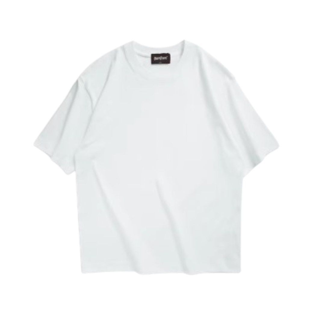 Women's Relaxed Fit Oversized Summer T-Shirt White